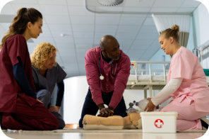 first aid in mannequin